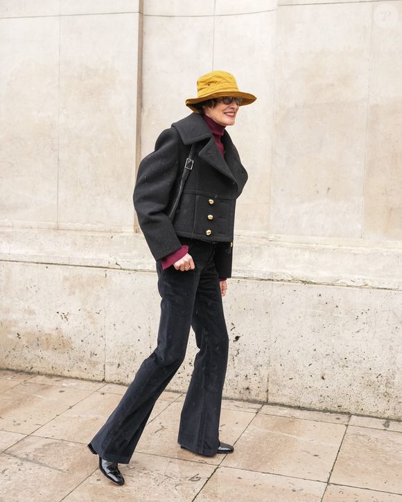 Ines de La Fressange au défilé Patou Automne/Hiver 2026-2027 dans le cadre de la semaine de la mode à Paris le 25 janvier 2026 à Paris, France.
© Lucia Sabatelli / Bestimage