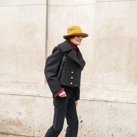 Ines de La Fressange au défilé Patou Automne/Hiver 2026-2027 dans le cadre de la semaine de la mode à Paris le 25 janvier 2026 à Paris, France.
© Lucia Sabatelli / Bestimage