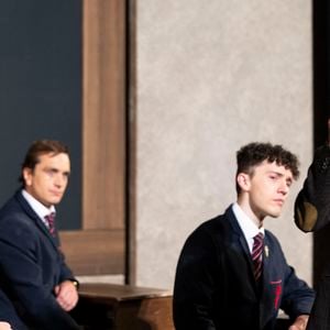 Exclusif - Stéphane Freiss - Représentation de la pièce de théâtre "Le cercle des poètes disparus" au Théâtre de Verdure lors du 41ème Festival de Ramatuelle le 2 aout 2025. © Cyril Bruneau / Festival de Ramatuelle / Bestimage