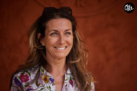 Anne-Claire Coudray au village lors des Internationaux de France de tennis de Roland Garros 2023, à Paris, France, le 9 juin 2023. © Jacovides-Moreau/Bestimage