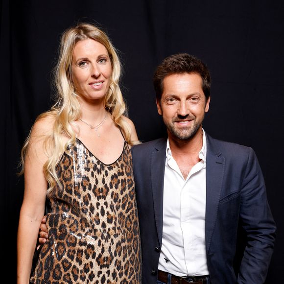 Exclusif - Frédéric Diefenthal et sa compagne Stéphanie Seguin - Backstage de l'enregistrement de l'émission "La Chanson secrète 8" à la Seine musicale à Paris, diffusée le 4 septembre sur TF1
© Gaffiot-Moreau / Bestimage