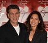 À l'époque, la jeune romancière avait 26 ans. Et c'est 33 années qui séparent le couple désormais séparé.
Marc Lavoine et sa compagne Line Papin au photocall de la générale de presse du spectacle musicale "Les Souliers Rouges" aux Folies Bergères à Paris, France, le 4 février 2020. © Veeren/Bestimage
