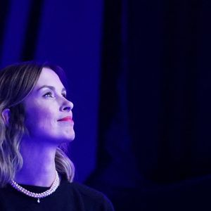 Isabelle Ithurburu - Cérémonie d'ouverture du 27ème Festival International du Film de Comédie de l'Alpe d'Huez le 15 Janvier 2024. © Dominique Jacovides/Bestimage