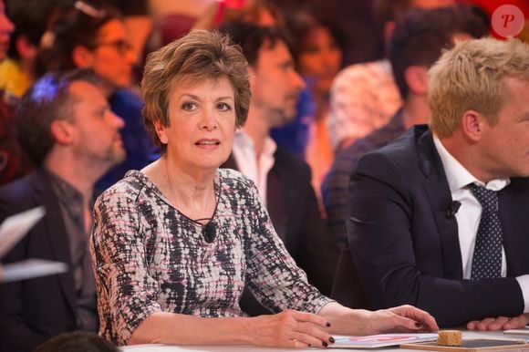 Exclusif - Catherine Laborde - 1000ème de l'émission "Touche pas à mon poste" (TPMP) en prime time sur C8 à Boulogne-Billancourt le 27 avril 2017. agence Bestimage