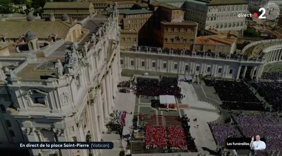 Obsèques du pape François, le 26 avril 2025, France 2