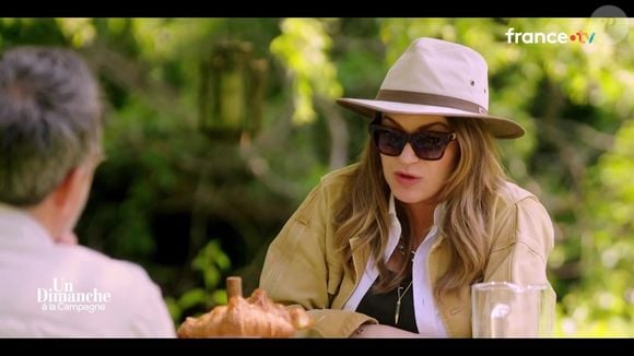 Melody Gardot dans l'émission "Un dimanche à la campagne", sur France 2.