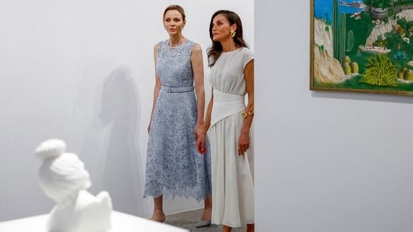 Charlène de Monaco et Letizia d'Espagne : le look pointu de la reine contraste avec le style romantique de la princesse