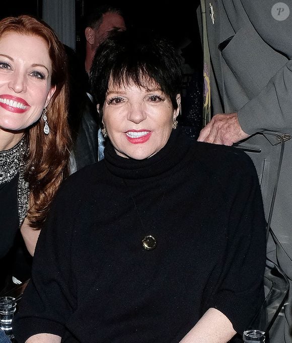 Liza Minnelli - Gala de charité au profit de la Great American Songbook Foundation et du Treatment Action Group dans la propriété de Kevin et Neil Goetz, Beverly Hills, Los Angeles, le 31 mars 2019.