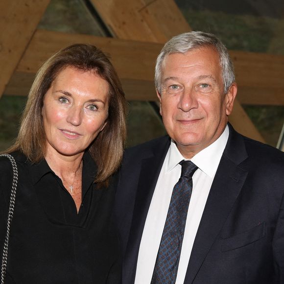 Cecilia Attias et son mari Richard Attias présents au Global Positive Forum le 1er septembre 2017 à Paris. Photo par Jerome Domine/ABACAPRESS.COM