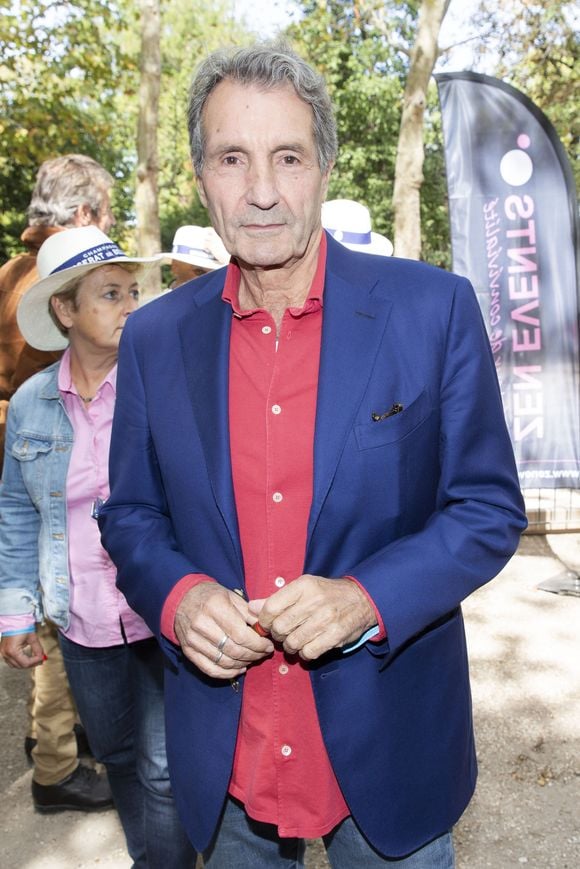 Exclusif - Jean-Jacques Bourdin - Trophée des personnalités au profit de l'association "Make a Wish" au jardin du Luxembourg à Paris le 18 septembre 2019. La fondation Make-A-Wish est une association dont le but est d'exaucer le vœu d'enfants âgés de deux ans et demi à dix-sept ans qui sont ou ont été gravement malades. Jack Tribeca/Bestimage