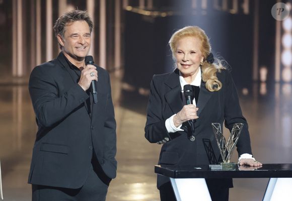 David Hallyday et Sylvie Vartan - Cérémonie de la 40ème édition des Victoires de la Musique à la Seine Musicale à Boulogne-Billancourt, France, le 14 février 2025. © Coadic Guirec/Bestimage