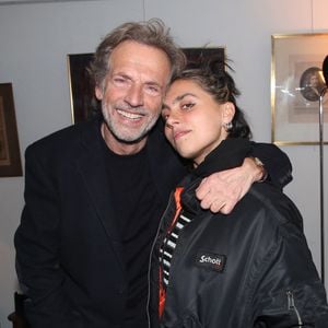 Exclusif - Stéphane Freiss et sa fille aînée Liv Del Estal - Première représentation de la pièce "Le Cercle des Poètes Disparus" au théâtre Antoine à Paris, France, le 24 Janvier 2024. 

© Bertrand Rindoff / Bestimage