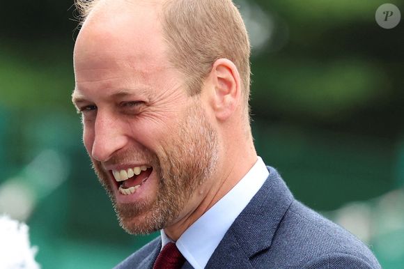 Le prince William de Galles en visite au "Wales Air Ambulance" à Llanelli. Le 10 septembre 2024 © Julien Burton / Bestimage