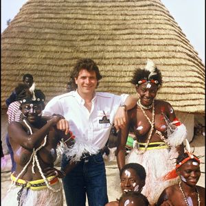 Daniel Balavoine en Afrique