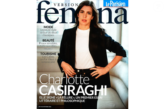 Couverture du magazine "Version Femina" du lundi 9 février.