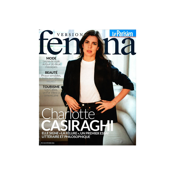 Couverture du magazine "Version Femina" du lundi 9 février.