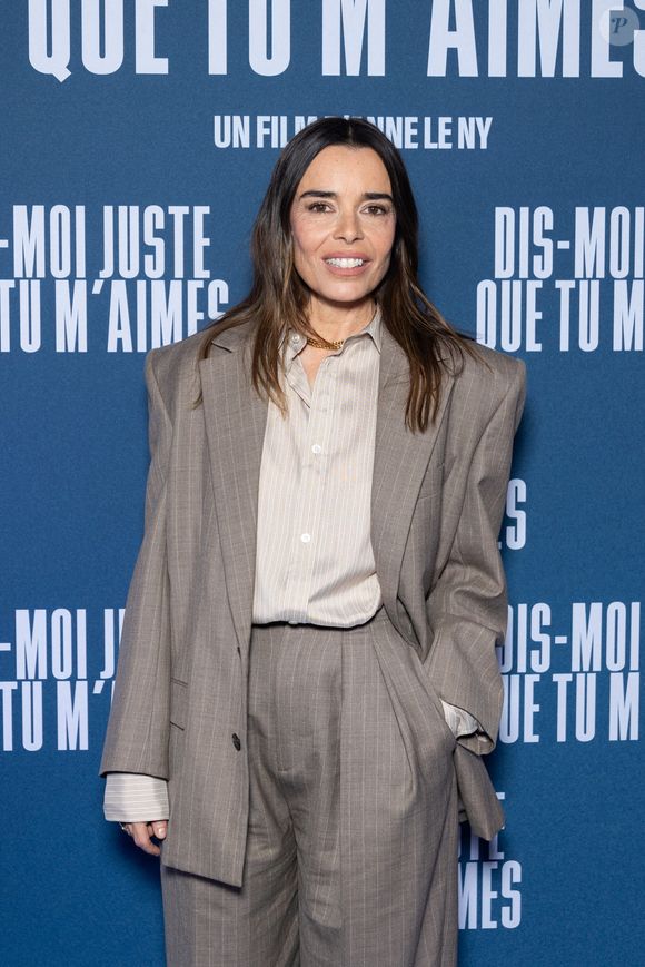 Elodie Bouchez assiste à l'avant-première du film 'Dis moi juste que tu m'aimes' au Pathe Wepler le 06 février 2025 à Paris, France. Photo par Nasser Berzane/ABACAPRESS.COM