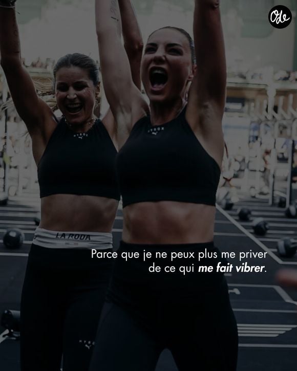 Ariane Brodier partage ses ambitions avec ses abonnés, après des semaines difficiles. Capture d'écran Instagram