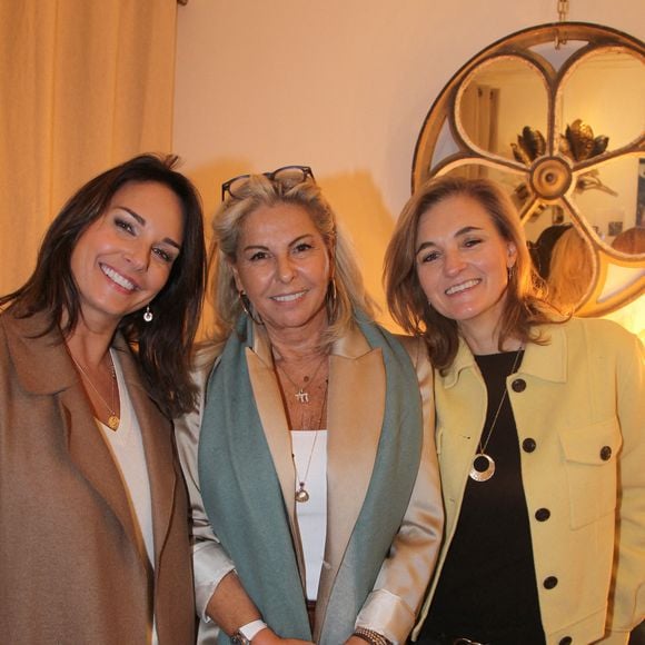Caroline Margeridon, Julia Vignali, guest - Soirée du 100ème anniversaire du Marché Biron sur le thême Brésilien aux Puces de Saint-Ouen le 25 septembre 2025. © Philippe Baldini/Bestimage