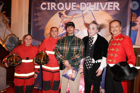 Jessé Rémond Lacroix au photocall de la générale du spectacle "Tempo" du Cirque d'Hiver Bouglione à Paris, France, le 18 octobre 2025. © Coadic Guirec/Bestimage