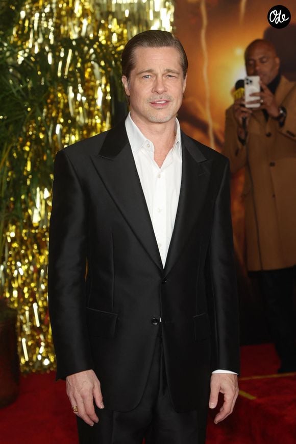 Brad Pitt au photocall lors de la première du film Babylon à Los Angeles le 15 décembre 2022.
Backgrid USA / Bestimage