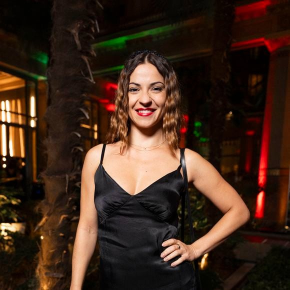 Exclusif - Denitsa Ikonomova lors de l'inauguration du Restaurant & Bar 19.20 by Norbert Tarayre à l'hôtel Prince de Galles à Paris le 10 octobre 2023.
Pierre Perusseau / Coadic Guirec / Bestimage