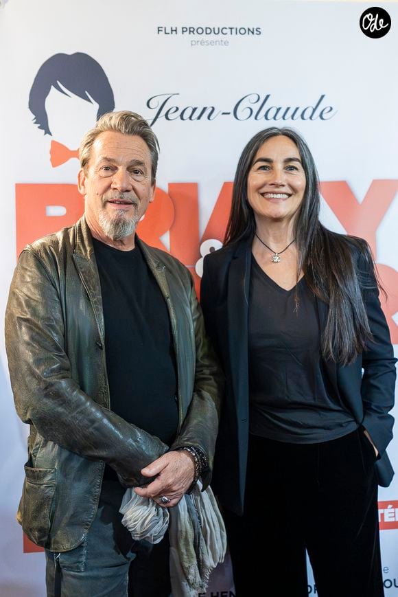 Florent Pagny et Azucena Caamaño lors de la première de la pièce "Jean-Claude et Josephine, une histoire vraie jamais racontée" au théâtre de Passy à Paris le 16 septembre 2025.

Photo de Benjamin Babiz / Bestimage
