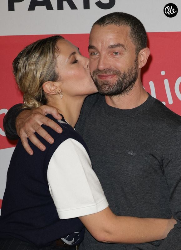 Alysson Paradis et son compagnon Guillaume Gouix - Ouverture de la 21ème édition de Mon Premier Festival au Forum des Images à Paris le 22 octobre 2025. © Coadic Guirec/Bestimage
