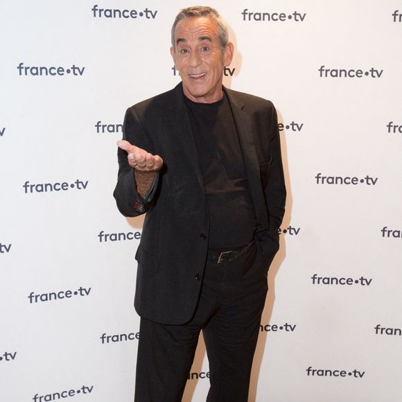 Thierry Ardisson lors de la conférence de presse de France Télévision au Pavillon Gabriel à Paris, France, le 24 août 2021. Photo par Nasser Berzane/ABACAPRESS.COM