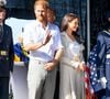 Leur entourage les surnomme aujourd'hui H et M. Des initiales dont ils se servaient au départ pour ne pas ébruiter leur histoire !
Le prince Harry, duc de Sussex et Meghan Markle, duchesse de Sussex aux Invictus Games 2023 à Dusseldorf pour une remise de prix le 16 septembre 2023. Backgrid USA / Bestimage