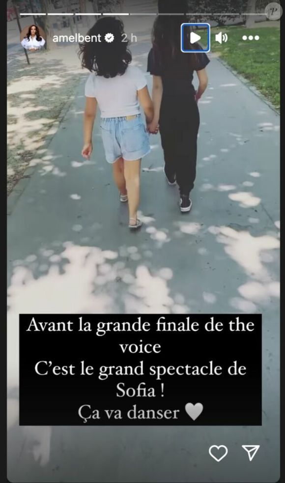 "Ce que j’ai vécu avec cette team , c’était pas de la fiction non , c’était des moments de la vraie vie , avec des âmes de tous âges , toutes origines, tous rêves et avec un objectif commun"

Amel Bent dévoile ses filles sur Instagram.