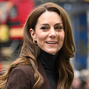 Catherine (Kate) Middleton, princesse de Galles, lance un nouveau projet de la "Royal Foundation Centre for Early Childhood" visant à soutenir les jeunes enfants dans le développement de compétences sociales à Londres le 4 février 2025. © Backgrid UK/ Bestimage