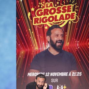 Exclusif - Cyril Hanouna, sur le plateau de  TBT9 présenté par C.Hanouna, et diffusé en direct sur W9, Paris, France, le 22 octobre 2025. © Jack Tribeca / Bestimage