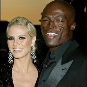 Heidi Klum et Seal à la soirée Vanity Fair le 5 mars 2006 à Los Angeles. ALAIN ROLLAND / MAXIMA PROD / BESTIMAGE