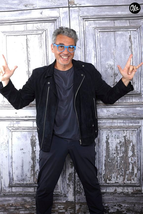 Exclusif - Julien Cohen lors de l'enregistrement de l'émission « Le Jet de Luxe », présentée par Jordan de Luxe. Paris, le 22 mai 2026.
© Cédric Perrin/Bestimage
