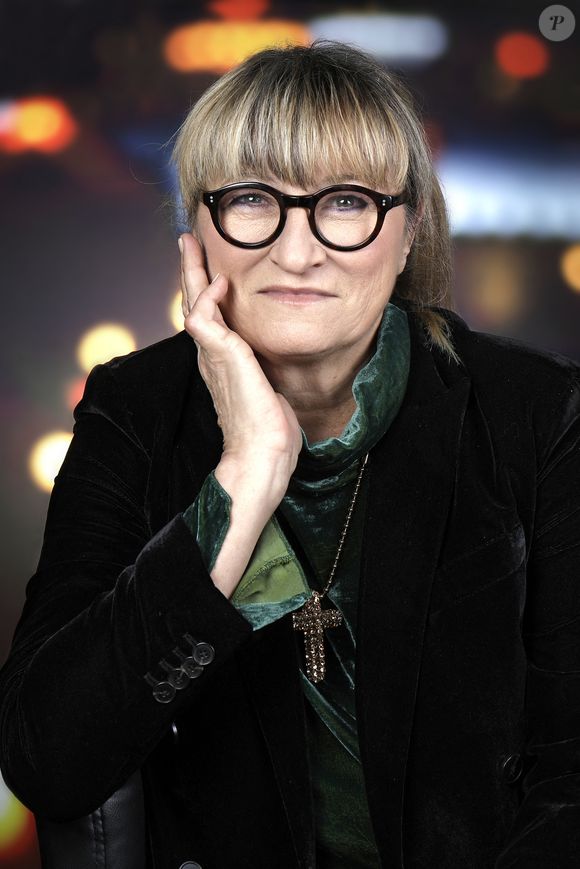 Portrait de Christine Bravo lors de l'enregistrement de l'émission "Chez Jordan". Le 16 janvier 2023
© Cédric Perrin / Bestimage