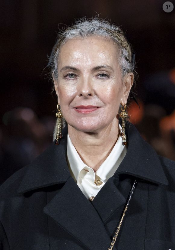 Carole Bouquet - Photo Call du Défilé de mode Chanel Collection Printemps-Été 2026 dans le cadre de la Fashion Week de Paris, France, le 6 octobre 2025.
 
© Olivier Borde / Bestimage