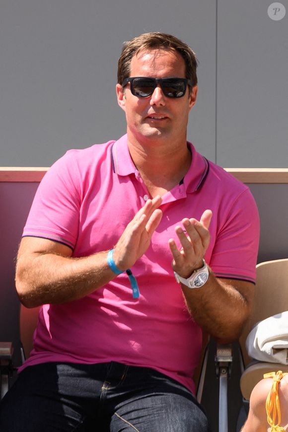 Thomas Pesquet assiste aux Internationaux de France 2023 à Roland Garros le 28 mai 2023 à Paris, France. Photo Laurent Zabulon/ABACAPRESS.COM