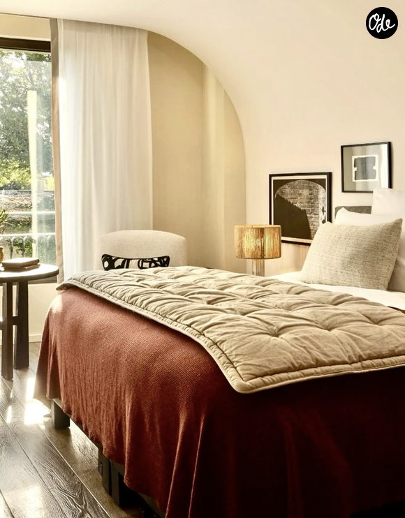 Chambre et suite de l'hôtel de Patrick Bruel