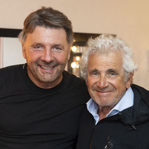 Exclusif - Michel Boujenah, Philippe Lellouche - P.Lellouche a joué son spectacle "Stand Alone" au théâtre de Verdure du 41ème Festival de Ramatuelle, le 8 août 2025. 
© Cyril Bruneau / Bestimage
