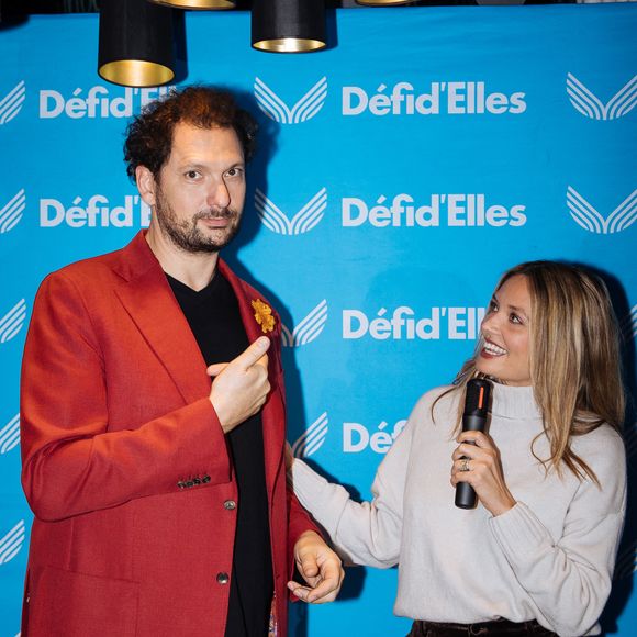 Ils ont été surpris par le choix d’un buffet entièrement végan.

Eric Antoine et sa femme Gennifer Demey - Conférence de presse de la 9ème édition du Raid Féminin solidaire "Défi d'Elles" en soutien à l' ARSLA ( contre la maladie de Charcot) à l'hôtel Cinq Codet à Paris le 15 décembre 2025. Le futur raid aura lieu en Laponie qui aura lieu du 16 au 20 janvier 2026. © Tiphaine Praud-Lebely / Bestimage