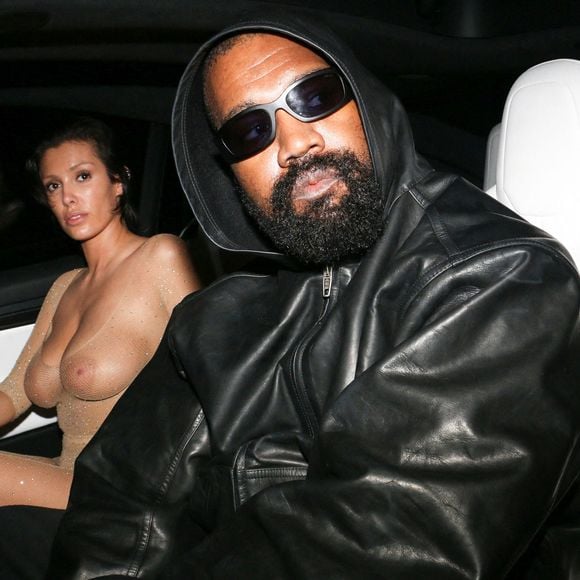 Exclusif - Kanye West et Bianca Censori prennent un verre en fin de soirée avec Ty Dolla Sign au Chateau Marmont, Los Angeles, CA, USA le 2 août 2024. Photo par PCN/ABACAPRESS.COM