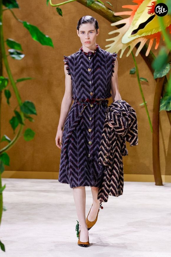 Défilé de mode Chanel Collection Haute Couture Automne/Hiver 2026-2027 lors de la Fashion Week de Paris (PFW) au Grand Palais, à Paris, France, le 7 juillet 2026. © Bestimage