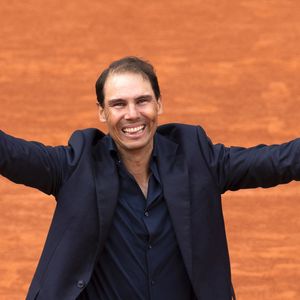 Cérémonie d'hommage pour Rafael Nadal le 25 mai 2025. © Cyril Moreau-Dominique Jacovides / Bestimage