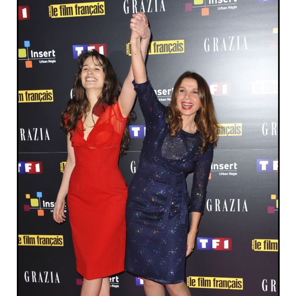 Lucie Lucas et Victoria Abril à la 18e édition des Trophées du Film français à Paris.
Bestimage / Angeli