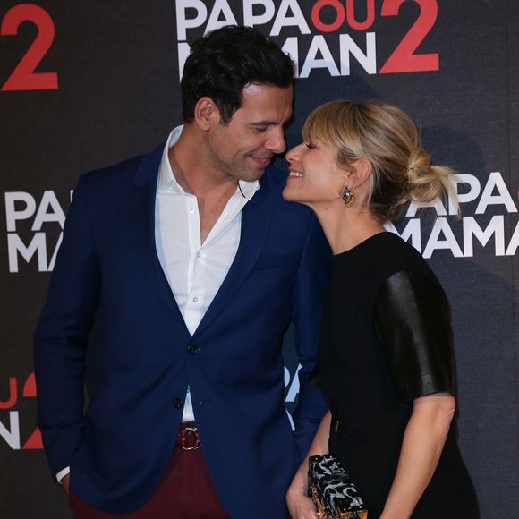 Laurent Lafitte et Marina Foïs lors de l'avant-première du film "Papa ou Maman 2" au cinéma Gaumont Alesia à Paris, France, le 5 décembre 2016. © Marc Ausset-Lacroix/Bestimage