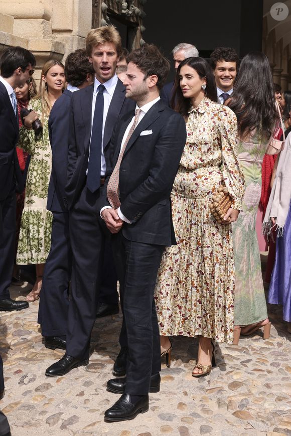 Sassa de Osma et Christian de Hannover lors du mariage de Lucia Entrecanales et Laszlo Bene à Tolède, Espagne, le samedi 27 septembre 2025. Photo par GTres/ABACAPRESS.COM