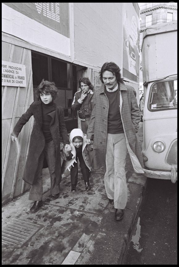 Archives - Jacques Charrier et son fils Nicolas, qu'il a eu avec Brigitte Bardot AGENCE / BESTIMAGE