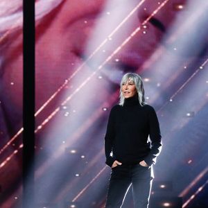 Zazie lors de l'enregistrement du pré-générique de la 40ème édition des Victoires de la Musique à la Seine Musicale à Boulogne-Billancourt, France, le 13 février 2025. © Christophe Clovis/Bestimage
