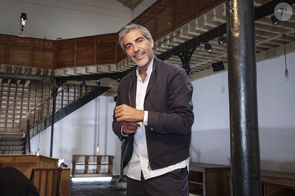 Exclusif - Ary Abittan pendant l’enregistrement d’Animaux Stars, présenté par B.Montiel et diffusé le 4 octobre 2025 sur Animaux TV, à Paris, France le 3 juillet 2025. © Jack Tribeca/Bestimage